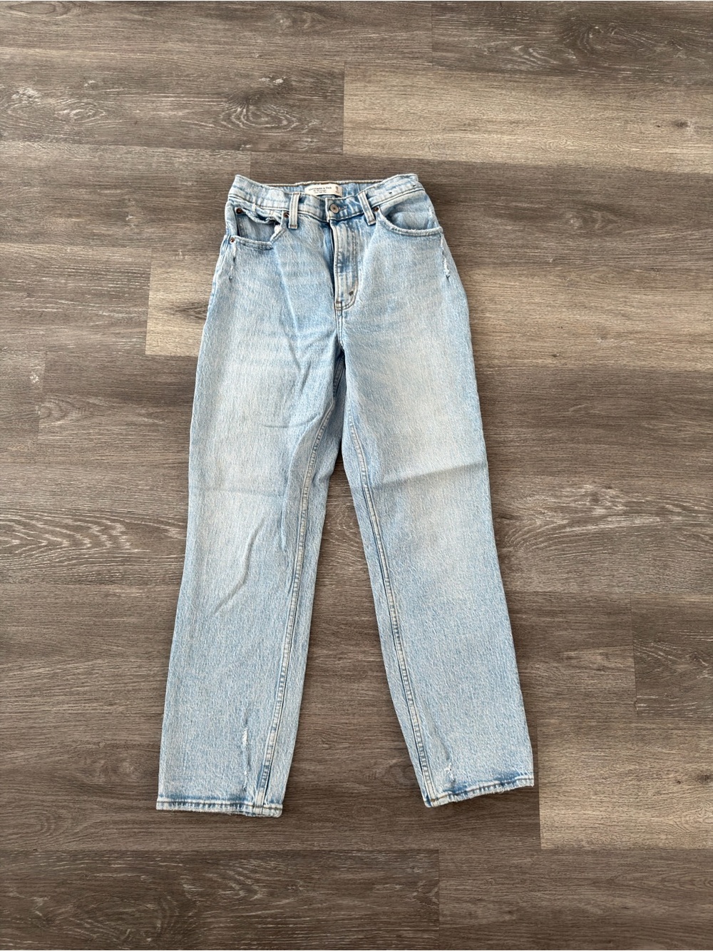 Light Blue High-Rise Straight Women’s Jeans